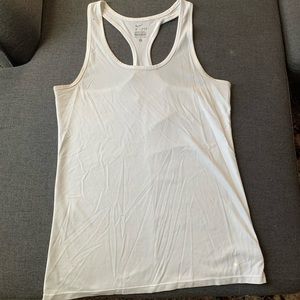 White Dry Fit Nike Tank Top